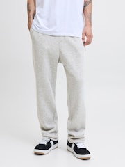 Grau - JACK & JONES Relaxed-Fit-Sweat-Jogginghosen ohne Bündchen - Bild 1 von 5