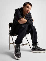 Converse Black Chuck Taylor All Star Equip Boots - Image 3 of 12