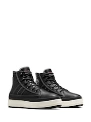Converse Black Chuck Taylor All Star Equip Boots - Image 7 of 12