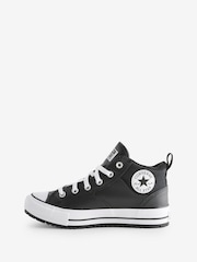 Converse Black/White Chuck Taylor All Star Malden Street Trainers - Image 2 of 9