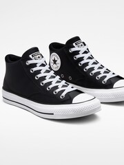 Converse Black/White Chuck Malden Street Trainers - Image 5 of 8