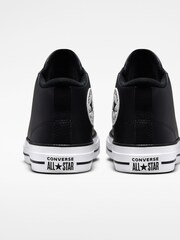 Converse Black/White Chuck Malden Street Trainers - Image 6 of 8