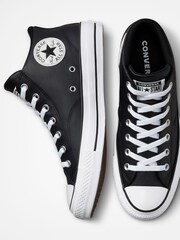 Converse Black/White Chuck Malden Street Trainers - Image 7 of 8