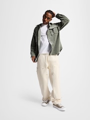 بني فاتح - حذاء رياضة متوسط الطول Malden Street من Converse - Image 6 of 7