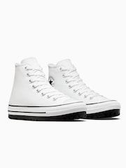 Converse White/Black Chuck Taylor All Star City Trek Trainers - Image 3 of 7