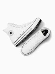 Converse White/Black Chuck Taylor All Star City Trek Trainers - Image 4 of 7