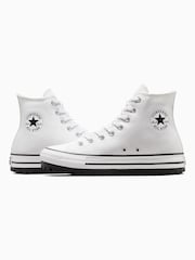 Converse White/Black Chuck Taylor All Star City Trek Trainers - Image 5 of 7