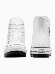 Converse White/Black Chuck Taylor All Star City Trek Trainers - Image 6 of 7