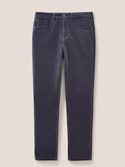 White Stuff Grey Amelia Skinny Cord Trousers - Image 5 of 6