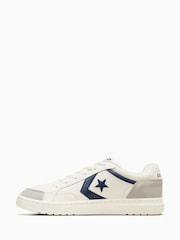 Converse White/Black Pro Blaze Classic 90s Trainers - Image 5 of 9