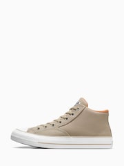 Converse White/Green Chuck Malden Street Trainers - Image 2 of 6