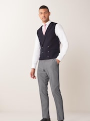 Navy Blue Morning Suit Waistcoat - Image 2 of 5