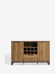 Dark Bronx Oak Effect Wine Storage Sideboard - Image 7 of 14