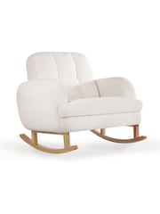 Cuddleco Off White Etta Boucle Cuddle Nursing Chair - Image 7 of 8