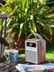 VQ Brown Walnut Monty DAB Radio - Image 2 of 6