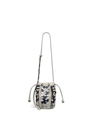 Radley White The Flora Small Drawstring Bucket Bag - Image 3 of 6