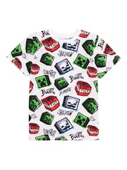 Vanilla Underground Boys 100% Cotton Minecraft T-Shirts 2 Pack - Image 2 of 5