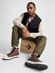 Converse Brown Chuck Taylor Waterproof City Trek Trainers - Image 1 of 11