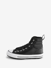 Converse Black/White Chuck Taylor All Star Berkshire Boots - Image 2 of 9