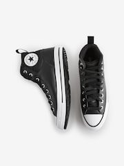 Converse Black/White Chuck Taylor All Star Berkshire Boots - Image 5 of 9