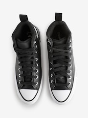 Converse Black/White Chuck Taylor All Star Berkshire Boots - Image 6 of 9