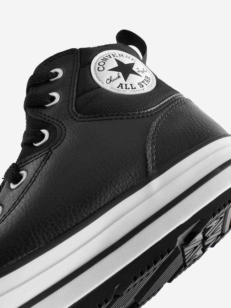 Converse Black/White Chuck Taylor All Star Berkshire Boots - Image 9 of 9