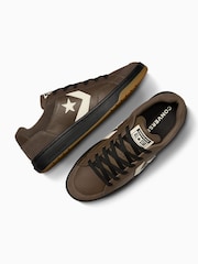 Converse Brown Pro Blaze Classic Ox Trainers - Image 5 of 6