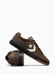 Converse Brown Pro Blaze Classic Ox Trainers - Image 6 of 6