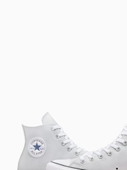 Converse Grey Chuck Taylor All Star High Top Trainers - Image 12 of 15