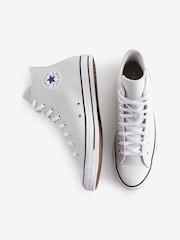 Converse Grey Chuck Taylor All Star High Top Trainers - Image 15 of 15
