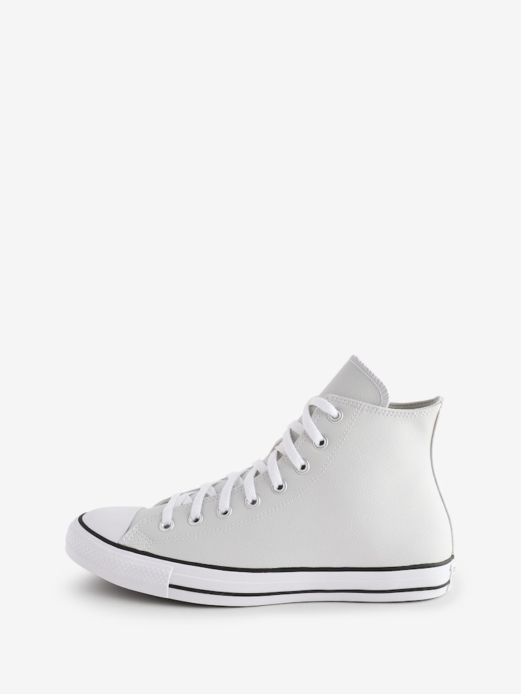 Converse Grey Chuck Taylor All Star High Top Trainers - Image 2 of 15