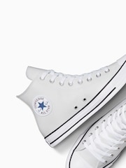 Converse Grey Chuck Taylor All Star High Top Trainers - Image 6 of 15