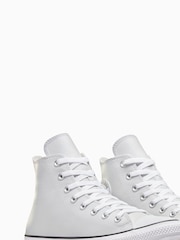 Converse Grey Chuck Taylor All Star High Top Trainers - Image 9 of 15