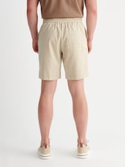 Peckham Rye Natural Comfort Linen Mix Bermuda Shorts - Image 2 of 4