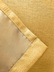 Enhanced Living Ochre Yellow Vogue Ready Made Thermal Blackout Eyelet Curtains - Image 5 of 5