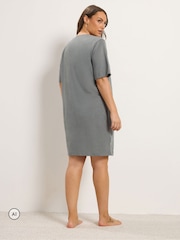Vache grise des Highlands - Yours Curve Chemise de nuit Star Imprimé Soft Touch - Image 3 de 6
