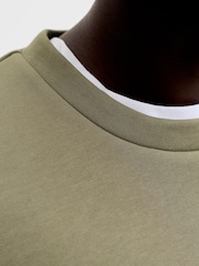 JACK & JONES Green Oversized Crew Neck Sweat Top - Image 3 of 7