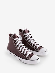 Converse Black/White Chuck Taylor All Star High Top Trainers - Image 3 of 15