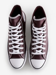 Converse Black/White Chuck Taylor All Star High Top Trainers - Image 7 of 15