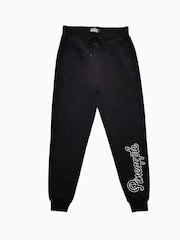 Pineapple Black Loopback Joggers - Image 5 of 5