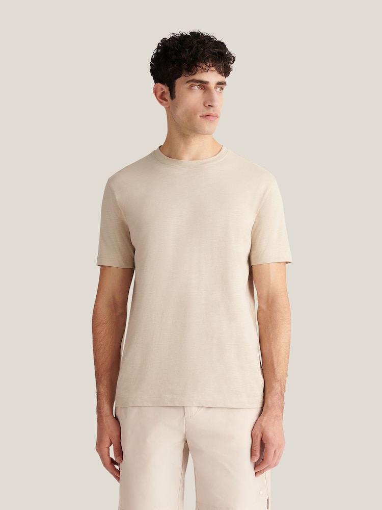 Peckham Rye Natural Slub Short Sleeve T-Shirt - Image 1 of 5