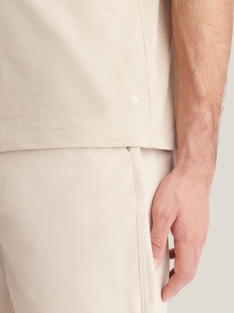 Peckham Rye Natural Slub Short Sleeve T-Shirt - Image 5 of 5