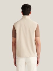 Peckham Rye Natural Zip Vest - Image 4 of 6
