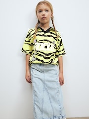 Lime Green Football Top (3-12yrs) - Image 1 of 7