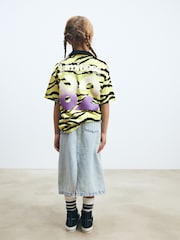 Lime Green Football Top (3-12yrs) - Image 3 of 7