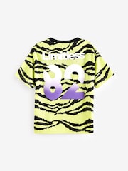 Lime Green Football Top (3-12yrs) - Image 6 of 7
