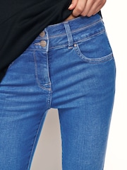 Bright Blue Slim Lift And Shape Bootcut Jeans - Image 5 of 7