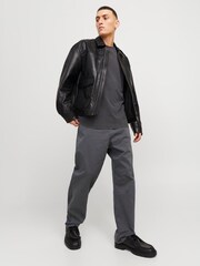 Grå - JACK & JONES Alex Baggy Fit Arbeidsbukser - Bilde 4 av 4