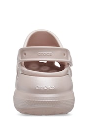 Crocs Light Pink Classic Crush Clogs - Image 3 of 4