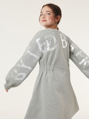 Baker by Ted Baker Branded Back Sweat Dress - Image 1 of 5